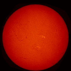 Image of Sun's chromosphere