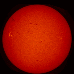 Image of Sun's chromosphere