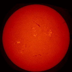 Image of Sun's chromosphere