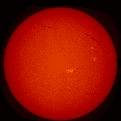 Image of Sun's chromosphere