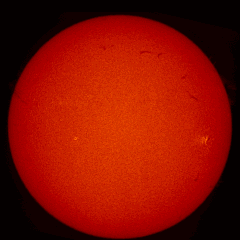 Image of Sun's chromosphere