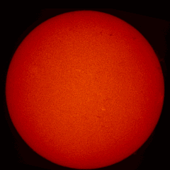 Image of Sun's chromosphere