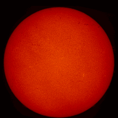 Image of Sun's chromosphere