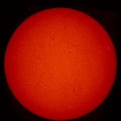 Image of Sun's chromosphere