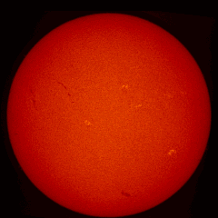 Image of Sun's chromosphere