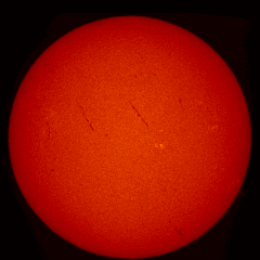 Image of Sun's chromosphere