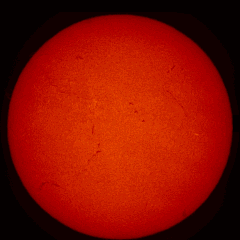 Image of Sun's chromosphere