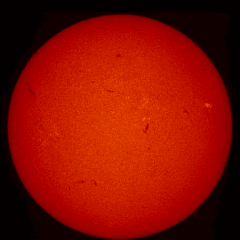 Image of Sun's chromosphere