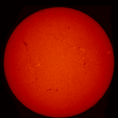 Image of Sun's chromosphere