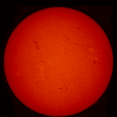 Image of Sun's chromosphere