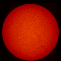 Image of Sun's chromosphere