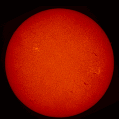 Image of Sun's chromosphere