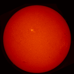 Image of Sun's chromosphere