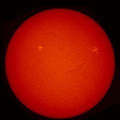 Image of Sun's chromosphere