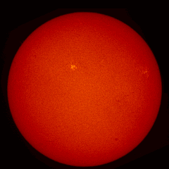 Image of Sun's chromosphere