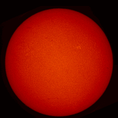 Image of Sun's chromosphere