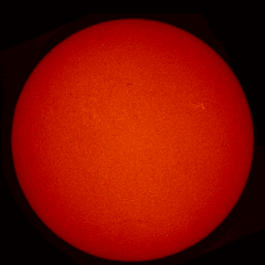 Image of Sun's chromosphere