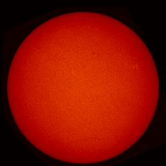 Image of Sun's chromosphere