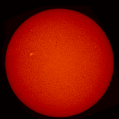 Image of Sun's chromosphere