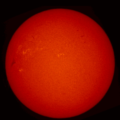 Image of Sun's chromosphere