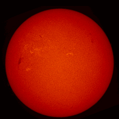 Image of Sun's chromosphere