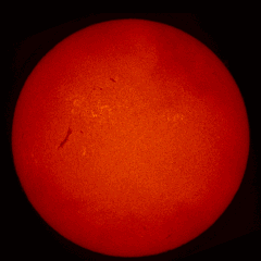 Image of Sun's chromosphere