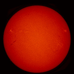 Image of Sun's chromosphere