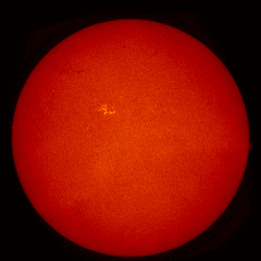 Image of Sun's chromosphere