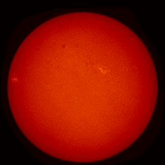 Image of Sun's chromosphere