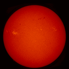 Image of Sun's chromosphere