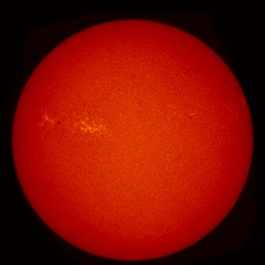 Image of Sun's chromosphere