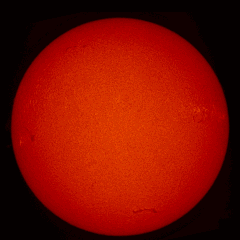 Image of Sun's chromosphere