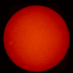 Image of Sun's chromosphere