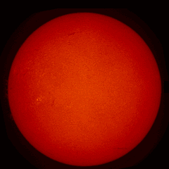 Image of Sun's chromosphere