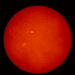 Image of Sun's chromosphere