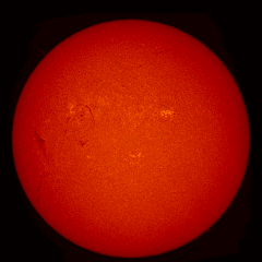 Image of Sun's chromosphere