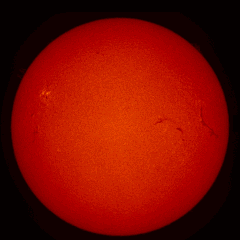 Image of Sun's chromosphere