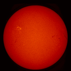 Image of Sun's chromosphere