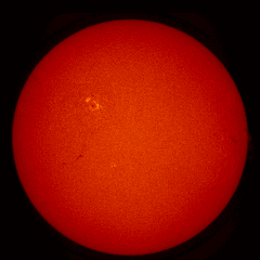 Image of Sun's chromosphere