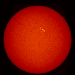 Image of Sun's chromosphere