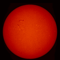 Image of Sun's chromosphere