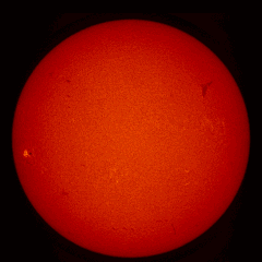 Image of Sun's chromosphere