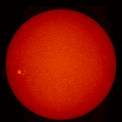 Image of Sun's chromosphere