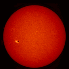 Image of Sun's chromosphere