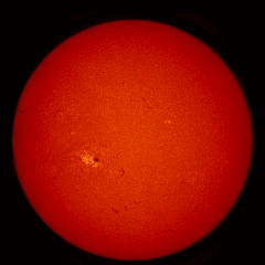 Image of Sun's chromosphere