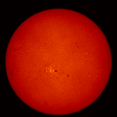 Image of Sun's chromosphere