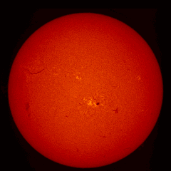 Image of Sun's chromosphere