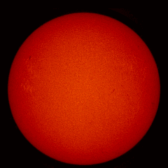 Image of Sun's chromosphere