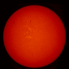 Image of Sun's chromosphere