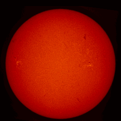 Image of Sun's chromosphere